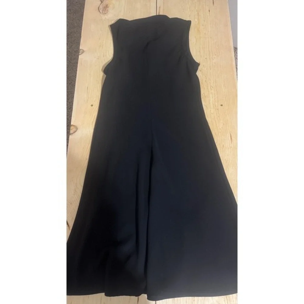 S.L. Fashions Vintage Black‎ Sleeveless A-Line Formal Dress Size 6 USA Made